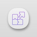 Teamwork app icon Royalty Free Stock Photo