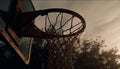 Teamwork and determination lead to basketball success generated by AI