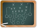 Teamwork Football Game Plan Royalty Free Stock Photo