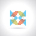 Teamwork Hands icon Vector illustration Royalty Free Stock Photo