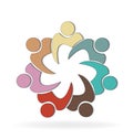 Teamwork help people logo