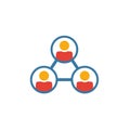 Teamwork icon. Simple element from human resources icons collection. Creative Teamwork icon ui, ux, apps, software and Royalty Free Stock Photo