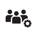 Teamwork icon. Trendy Teamwork logo concept on white background Royalty Free Stock Photo