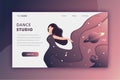 Dancing in space landing page