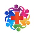 Teamwork medical people Royalty Free Stock Photo