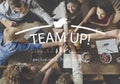 Teamwork Team Building Spirit Togetherness Concept Royalty Free Stock Photo