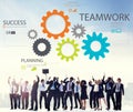 Teamwork Team Collaboration Connection Togetherness Unity Concept Royalty Free Stock Photo