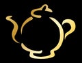 Teapot and cup Royalty Free Stock Photo