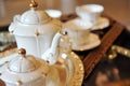 Teapot and cups Royalty Free Stock Photo