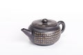 Teapot Decorated with Chinese Calligraphy Royalty Free Stock Photo