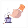 Teapot flat icon