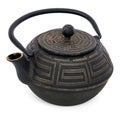 Teapot isolated over the white background Royalty Free Stock Photo