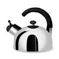 Teapot and kettle. Set in a realistic style. Royalty Free Stock Photo