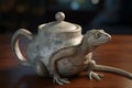 Teapot lizard design. Generate ai