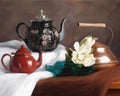 Teapots Still Life