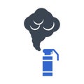 Tear gas icon