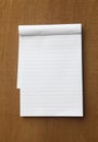 Tear paper note Royalty Free Stock Photo