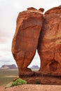 Teardrop Arch in Monument Valley Utah