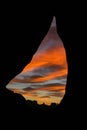 Teardrop Arch, Monument Valley, Utah, Sunrise