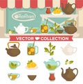 Tearoom Drinks Vector Collection on Showcase.