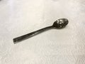 teaspoon for stirring coffee or tea drinks Royalty Free Stock Photo