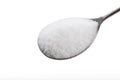 Teaspoon of table salt Royalty Free Stock Photo