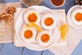 Teatime biscuits. Royalty Free Stock Photo