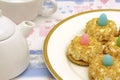 Teatime with coconut cakes