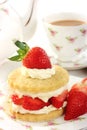 Teatime with Stawberry shortcake