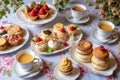 Teatime Treats Exhibition Royalty Free Stock Photo
