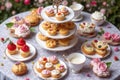 Teatime Treats Exhibition Royalty Free Stock Photo