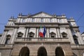 The Teatro alla Scala in Milan, Italy. La Scala Italian: Teatro alla Scala