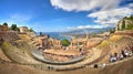 Teatro di Taormina, Sicily, Italy Royalty Free Stock Photo