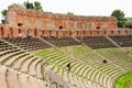 Teatro Greco - Taormina Royalty Free Stock Photo