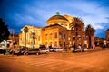 Teatro Massimo, opera house in Palermo. Italy. Royalty Free Stock Photo