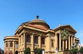 Teatro massimo, palermo, neoclassical style Royalty Free Stock Photo