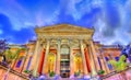 The Teatro Massimo Vittorio Emanuele, the biggest in Italy opera house. Palermo, Sicily Royalty Free Stock Photo