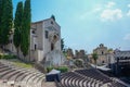 Chiesa dei Santi Siro e Libera in Verona city. Royalty Free Stock Photo