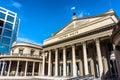 Teatro Solis opera house building at blue sky in Montevideo Royalty Free Stock Photo