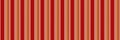 Teb texture stripe textile, simple fabric seamless lines. Wextile vector background vertical pattern in red and lime colors