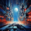 Tech Abstract Universe