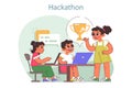 Tech camp for children. Computer science, AI, VR technologies