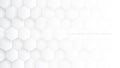 Tech 3D Vector Hexagon Blocks White Background Royalty Free Stock Photo
