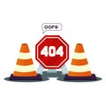 tech 404 error illustration