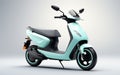 Tech Essence Electric Scooter on White Background Royalty Free Stock Photo
