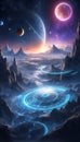 Tech Frontier Unveiled: DataEclipse Odyssey\'s QuantumQuotient Quest. AI generate
