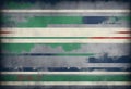 Tech green stripes on abstract grey grunge corporate header banner Royalty Free Stock Photo