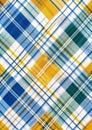 Tech Meets Tradition: A Vibrant Plaid Design on a Corporate Iowa