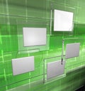 Tech panels, green version