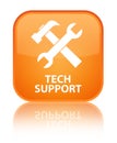 Tech support (tools icon) special orange square button